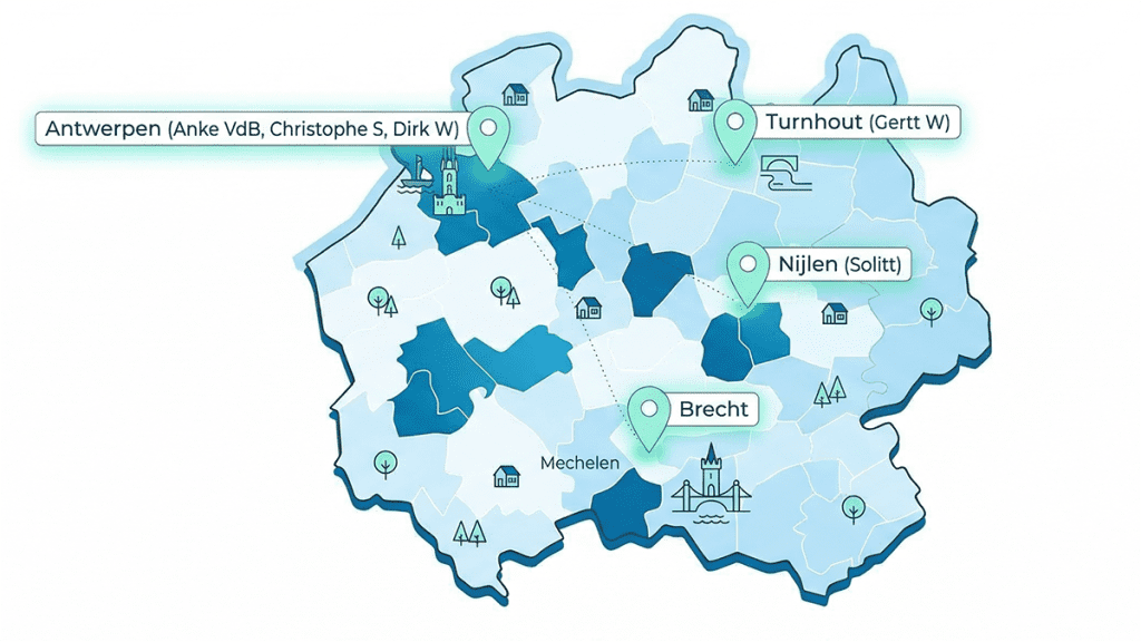 syndici provincie antwerpen