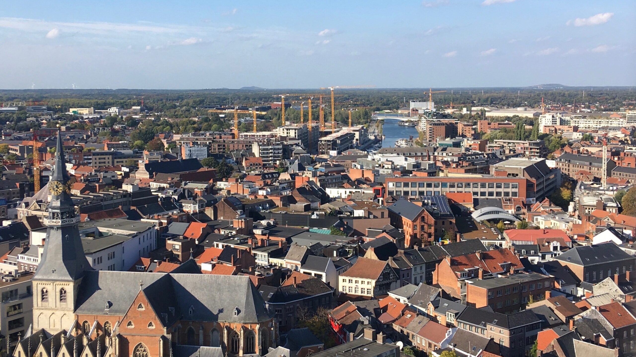 Appartementsgebouwen in Hasselt waar VME-beheer telt